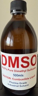 DMSO 99.97 to 99.9% - Pure 100% Dimethylsulfoxide- PHARMACEUTICAL GRADE INDUSTRIAL SOLVENT
